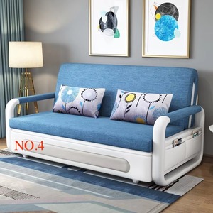 <span class=keywords><strong>Canapé</strong></span>-lit moderne pliable de haute qualité avec rangement, <span class=keywords><strong>convertible</strong></span> multifonctionnel pour salon, usage hôtelier, <span class=keywords><strong>housse</strong></span> amovible en tissu - Product Image 4