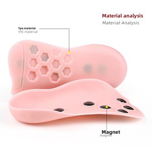 Solette Magnetiche Massaggianti con Supporto Arco Plantare, Cuscinetti Ortopedici Interni/Esterni <span class=keywords><strong>XO</strong></span> per Plantari, Mezze Solette Ammortizzanti per Scarpe - Product Image 2