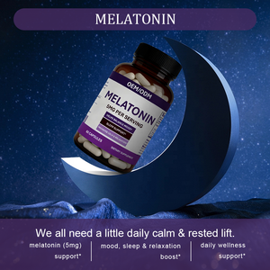 <span class=keywords><strong>Capsule</strong></span> di melatonina da 5 mg - Integratore alimentare per il sonno e l'equilibrio dell'umore |   Integratore Alimentare OEM/ODM 60 <span class=keywords><strong>Capsule</strong></span> - Product Image 3