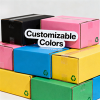 Boîte d'expédition portable en carton ondulé kraft personnalisée, double isolation thermique, doublure en aluminium, taille/couleur/design personnalisables