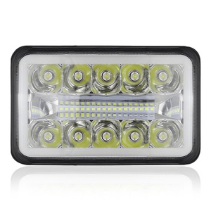 Lampe de travail universelle pour voiture, 5 pouces, avec ouverture jaune et blanche, 45W, accessoires électriques automobiles, éclairage LED pour voiture - Product Image 1