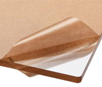 Feuille d'acrylique léger de haute qualité de 4*8 pieds Feuille d'acrylique en plastique transparent coulé coloré à haute brillance pour décoration