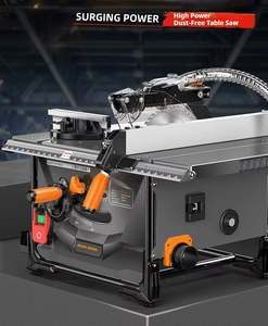 Scie à <span class=keywords><strong>table</strong></span> à <span class=keywords><strong>bois</strong></span> <span class=keywords><strong>de</strong></span> 8 pouces Machine <span class=keywords><strong>de</strong></span> découpe Scie électrique multifonctionnelle sans poussière <span class=keywords><strong>pour</strong></span> la fabrication en usine - Product Image 2