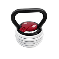 Kettlebell professionnel en fonte recouvert de néoprène pour fitness à domicile, avec poids réglable et poignée ergonomique, idéal pour sacs de puissance