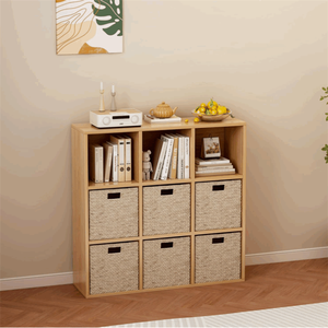 Étagère de rangement moderne à <span class=keywords><strong>3</strong></span> niveaux en bois massif <span class=keywords><strong>Cube</strong></span> organisateur étagère ouverte pour meubles de maison pour le salon - Product Image 2