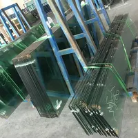Guangdong livraison rapide 3mm 4mm 5mm 6mm 8mm 10mm 12mm 15mm 19mm épaisseur verre de construction de sécurité plat trempé tremp