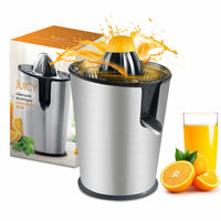 Presse-agrumes électrique en acier inoxydable pour usine, vente chaude, pour jus de citron frais et oranges, idéal pour les usines de transformation de fruits