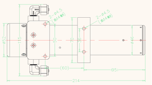 तेल विश्लेषण उच्च गुणवत्ता परीक्षण उपकरण के लिए कण काउंटर सेंसर HCB-LD-50/50 - Product Image 4