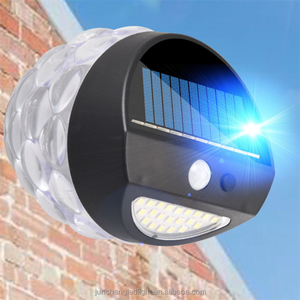 Lámparas solares de inducción infrarroja recargables para jardín, luz de pared Solar para exteriores con llama parpadeante, luz para patio, gran oferta - Product Image 5