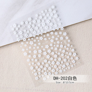 Non Toxic Long Lasting Nail Decals Exquisite Manicure <b>Stickers</b> for DIY Nail Art Decoration - Product Image 5