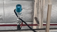 Industrial Thermal Mass Gas Flow Meter RS485 4-20mA Output Compressed air Oxygen Nitrogen Pipeline Monitoring Energy Management