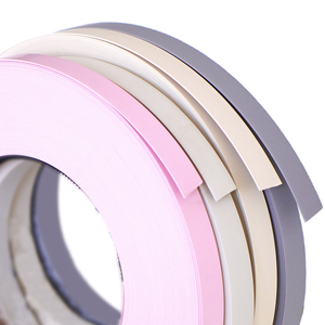 Cinta de bandas de borde de PVC para muebles <span class=keywords><strong>blancos</strong></span> de 22MM, <span class=keywords><strong>Cantos</strong></span> de PVC, cinta de bandas de borde de PVC de alta calidad para armario de cocina de tablero MDF - Product Image 4