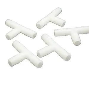 Conectores de Mangueira de Água de Irrigação por aspersão 1/4 Inch Barb Tee Tubulação Encaixe de Mangueira Joiner Mangueira Do Sistema De Gotejamento