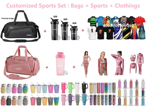 Custom Logo Sports Gym Duffle <b>Bag</b> with Wet Pocket and Shoe <b>Compartment</b> Waterproof Nylon <b>Travel</b> <b>Bag</b> - Product Image 5