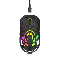 OEM Mouse Gaming nirkabel, tetikus Game kantor e-sport dapat diisi ulang Mode Tri ringan