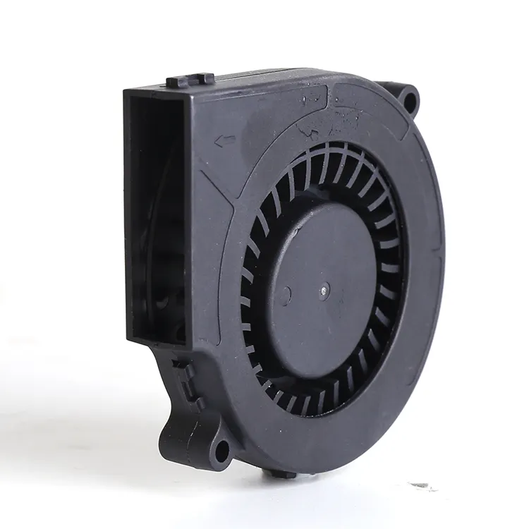 7015 material PBT 70x70x15mm Brushless DC Blower Fan 12v para a máquina de limpeza automática, mais limpo, varredor