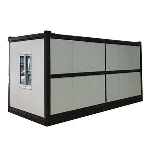 Casa Contenedor Plegable Modular de Acero de Lujo Prefabricada de 20 pies/40 pies para Camping o Uso como Pequeño Oficina, de Instalación Rápida - Product Image 1