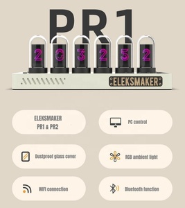 BETTER Industrial Style Digital Table <strong>Clock</strong> Eleksmaker Elekstube IPS Display Desk Decorative <strong>Clock</strong> - Product Image 2