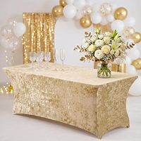 Nappe rectangulaire pour mariage, fête en plein air, durable et facile à nettoyer