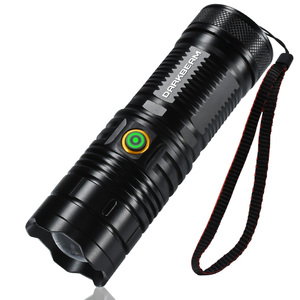Lampe torche LED portable 30W, 1600 lumens, portée de 550 m, batterie longue durée 8 h, torche étanche pour le camping, les situations d'urgence et les activités de plein air - Product Image 6