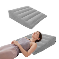Oreiller de flocage gonflable coussin dossier portable gonflable triangle de saut oreiller