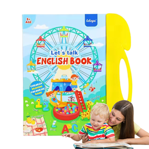 Libro Interactivo Personalizado para Niños, Primer Libro de Aprendizaje del Idioma Inglés para Bebés con Sonido Electrónico Educativo - Product Image 1
