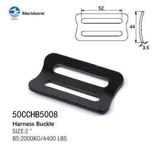 อุปกรณ์ยึดติดสินค้าสำหรับโรงงาน Super Hidea ขนาด 2 นิ้ว  <span class=keywords><strong>แบบ</strong></span> Heavy Duty  ทำจากเหล็กปั๊มขึ้นรูป พร้อมหัวเข็มขัดและแผ่นยึดแบบมีสลักเกลียว ชุบสังกะสี - Product Image 4