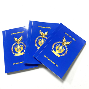 Custom 90x125mm Cruises passport Book stampa a colori con copertina rigida paesaggio foto stampa di libri - Product Image 5