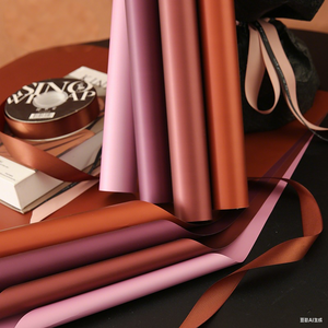 Giấy gói hoa INUNION 20 tờ, họa tiết hoa thanh lịch, chống thấm nước, dùng gói quà bó hoa, giấy & bìa cứng, vật liệu đóng gói - Product Image 2