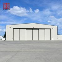 Atelier, entrepôt et hall de construction préfabriquée en structure métallique moderne ZTSS