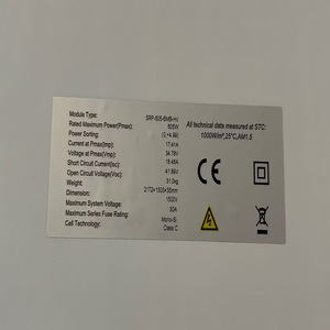 Panneau solaire monocristallin 600W 605W demi-cellule série 120, module photovoltaïque monocristallin simple vitrage simple face - Product Image 4