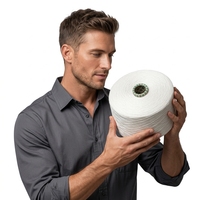 Fil à coudre en polyester filé 100% écologique haute ténacité TFO, certifié Oeko-Tex, 30S/2, paquet de 25 kg