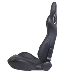 Одобренное FIA сиденье из стекловолокна Asientos Deportivos для спортивных автомобилей, гоночных черных видов спорта - Product Image 6