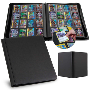 YY Premium 1024 Pocket Trading Card <b>Binder</b> 16 Pocket Side Loading Card Album <b>Folder</b> with Label Design - Product Image 3