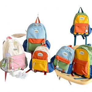 Sacs à dos légers pour enfants de maternelle, couleurs assorties, vente en gros, petits sacs à dos pour garçons et filles - Product Image 1