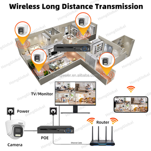 HongGlobal 4MP 5MP 2K <span class=keywords><strong>maison</strong></span> infrarouge Audio bidirectionnel <span class=keywords><strong>Surveillance</strong></span> intérieure caméra IP intelligente sécurité sans fil CCTV réseau caméra POE - Product Image 5