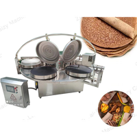 Machine à faire du pain Injera en teff électrique automatique éthiopienne et érythréenne Habesha, machine à faire des crêpes fines, machine à faire des crêpes, 20 kW