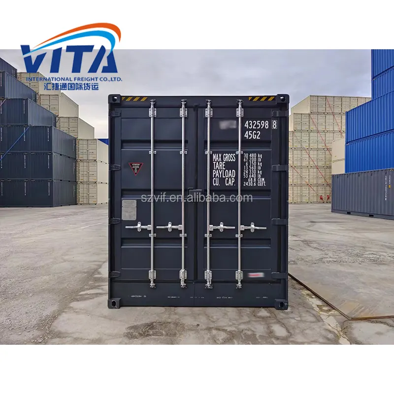 Профессиональная поставка новых транспортных контейнеров 40-футовый контейнер с четырьмя дверцами сбоку