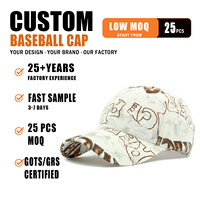 Cappellino da Baseball Vintage con Stampa Lettere, Bordo Sfrangiato, Design Unisex per Streetwear e Attività all'Aperto