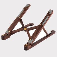 Seenda — support pliable en bois pour ordinateur Portable, socle réglable pour bureau avec plusieurs Angles, support pour ordinateur Portable