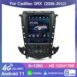 STWEI untuk Cadillac SRX 2008 2009 2010 - 2012 CarPlay Multimedia Video <span class=keywords><strong>Player</strong></span> Layar Sentuh untuk Gaya Tesla Android 11 Radio Mobil - Product Image 2