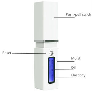 ZS Portable Facial Moist ure Wasser öl analysator Haut feuchtigkeit ölgehalt Elektrischer Test Pen <span class=keywords><strong>Tester</strong></span> Analyzer für den Heimgebrauch - Product Image 3