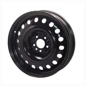 Nouvelle <span class=keywords><strong>jante</strong></span> de roue de <span class=keywords><strong>caravane</strong></span> RV en acier noir avec pièces de rechange à revêtement écologique pour accessoires de roue de voiture de remorque - Product Image 2