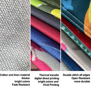 Bandera Vertical de arpillera de doble cara para decoración de jardín, producto promocional, feliz Halloween - Product Image 6