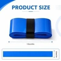 Overgrip personalizzato con logo, antiscivolo, assorbente, traspirante, morbido e leggero per racchette da pickleball e badminton.