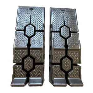 Rampes de Service de véhicule extérieur de <span class=keywords><strong>Garage</strong></span> Portable de haute qualité rampe de réparation de voiture rampe en plastique Durable rampe de voiture - Product Image 1