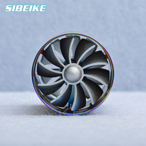 ユニバーサルダブルスーパーチャージャーターボネーターターボチャージャーエアインテーク燃料セーバーファンネオクロームエアインテーク燃料セーバーファン - Product Image 5