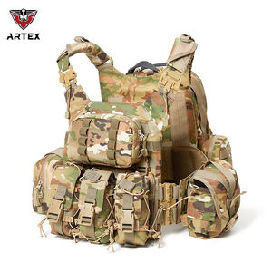 Chaleco Modular con Sistema Molle Compatible con Mochila Táctica de Asalto de 3 Días, Diseño Ajustable de Liberación Rápida para Entrenamiento al Aire Libre - Product Image 1