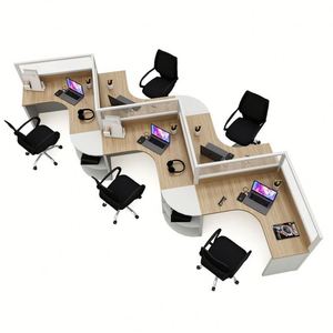 Thiết kế mới Hiện Đại Văn phòng bảng bàn với ngăn kéo/Ghế w-hình bàn văn phòng - Product Image 6