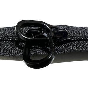 Logo personnalisé <span class=keywords><strong>Autobloquant</strong></span> Anti-Voleur G Forme Métal Nylon Fermeture Éclair Curseur Étoile Motif <span class=keywords><strong>Peinture</strong></span> Noir Extracteur de Fermeture Éclair - Product Image 5